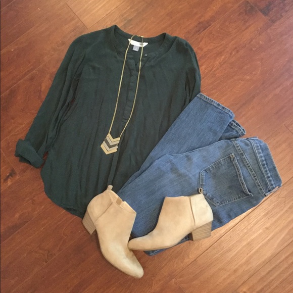 Old Navy Tops - Old Navy Forest Green Top